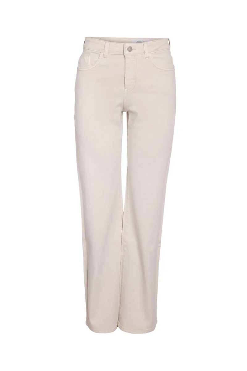 Noisy May - Nmyolanda Straight Jeans Color - 4920927 Pumice Stone