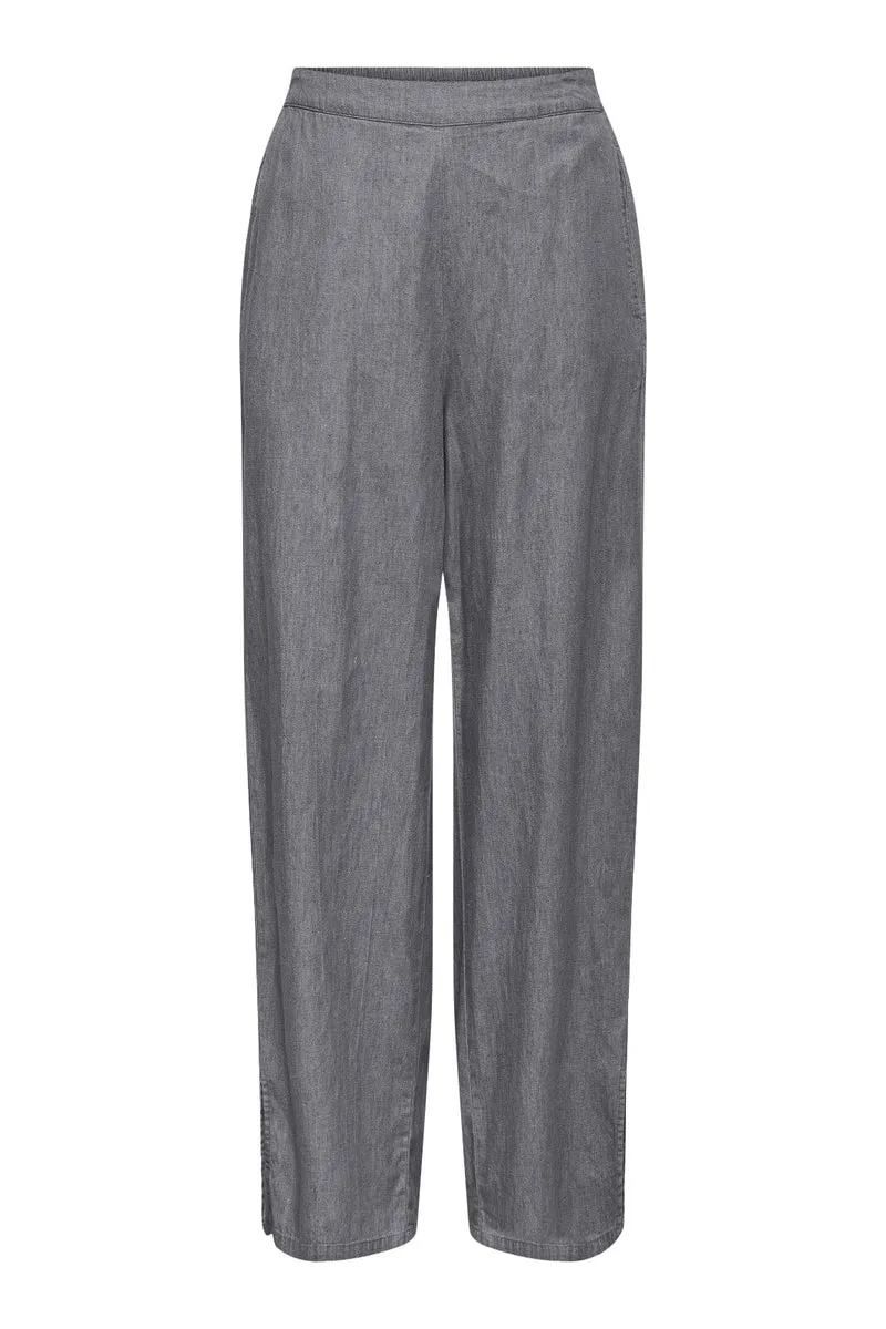 Only - Onlnova Azure Chiara Pant - 4764245 Grey Denim