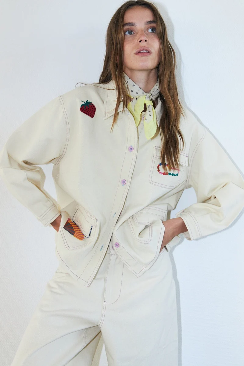 Lollys Laundry - Aprilll Jacket Ls 26125-6019 - 02 - Creme