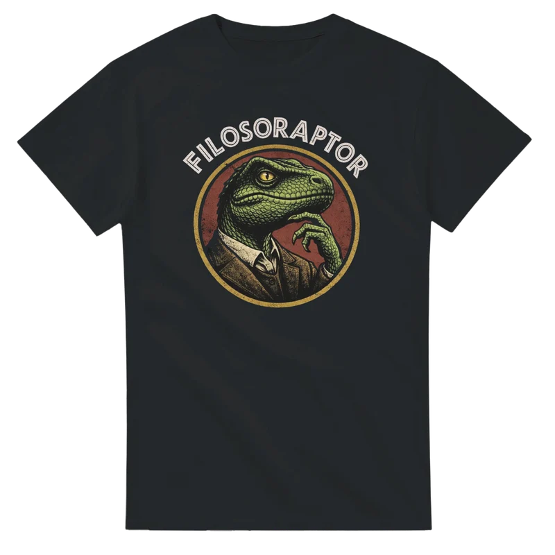 T-shirt - Filosoraptor