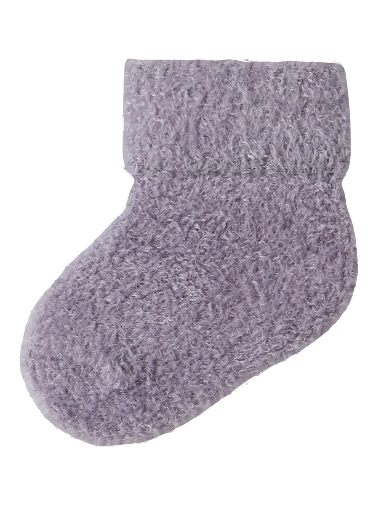 Fluffig babystrumpa - strumpor till bebis