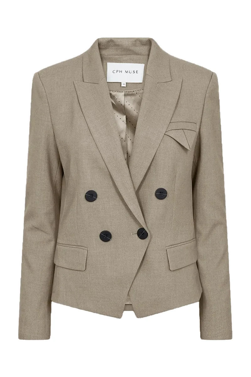 Copenhagen Muse - Cmtailor-blazer 206572 - 1954 Winter Twig Melange