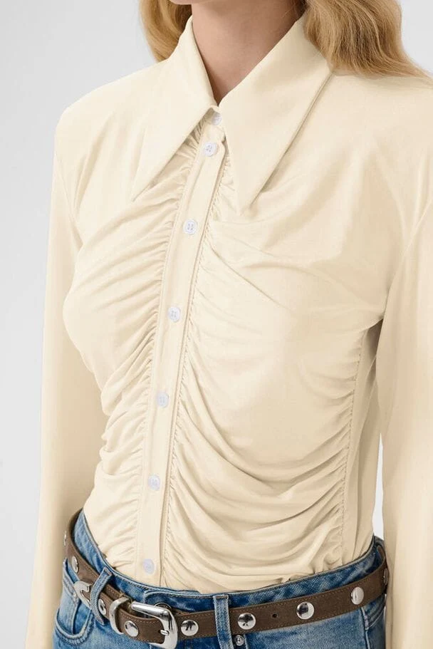 Gestuz - Gzlaily Shirt 10909965 - 110103 - Egret