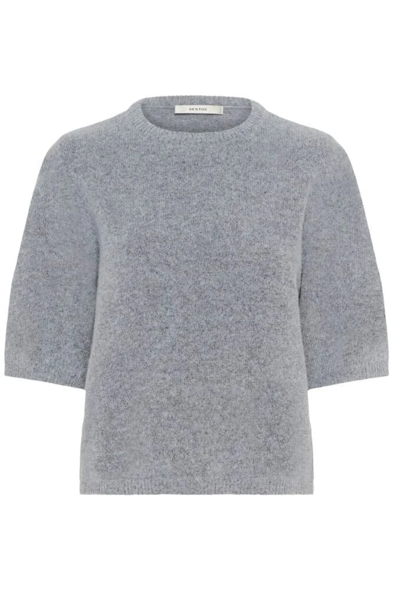 Gestuz - Alphagz Ss Tee 10909815 - 1442061 - Pearl Blue Melange