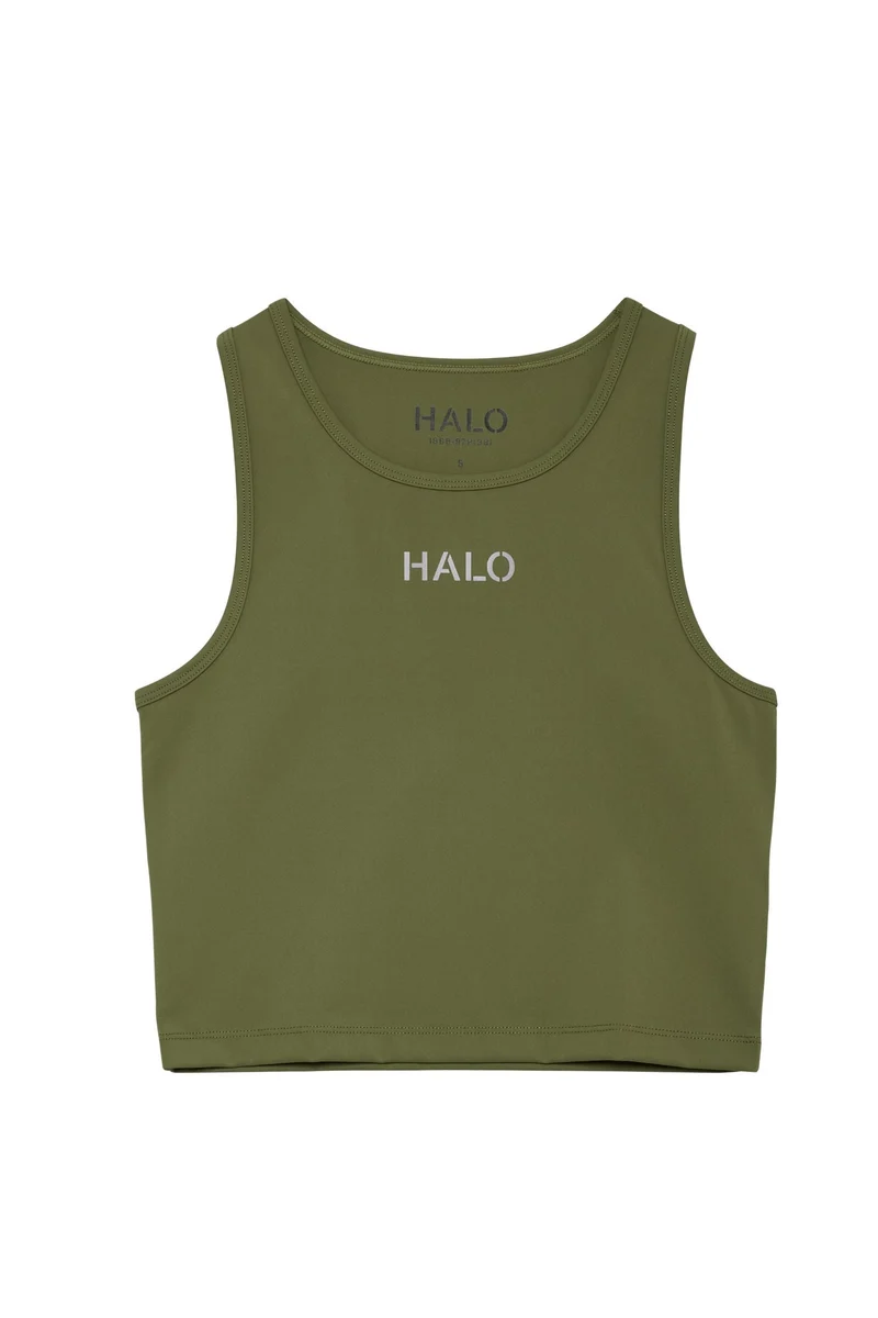 Halo - Women Training Top 610507 - 6096 - Olive Drab