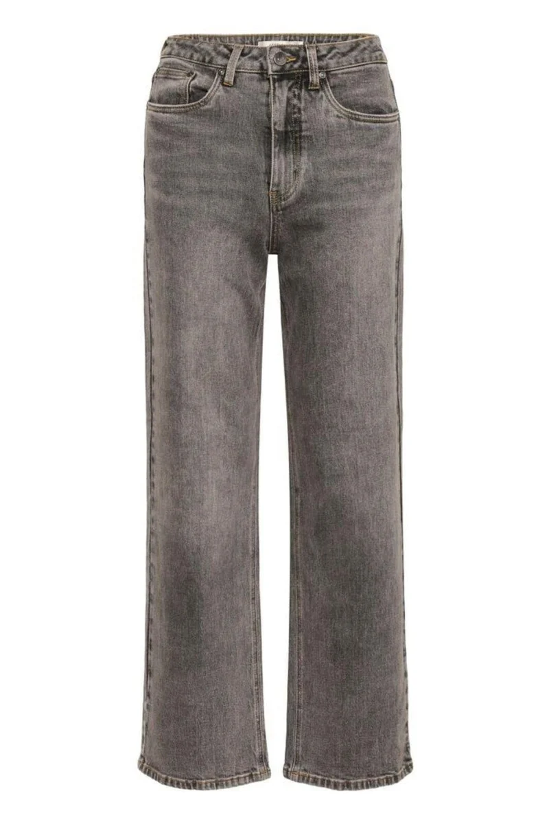 Gestuz - Gzjade Straight Jeans 10910808 - 102235 - Washed Light Grey