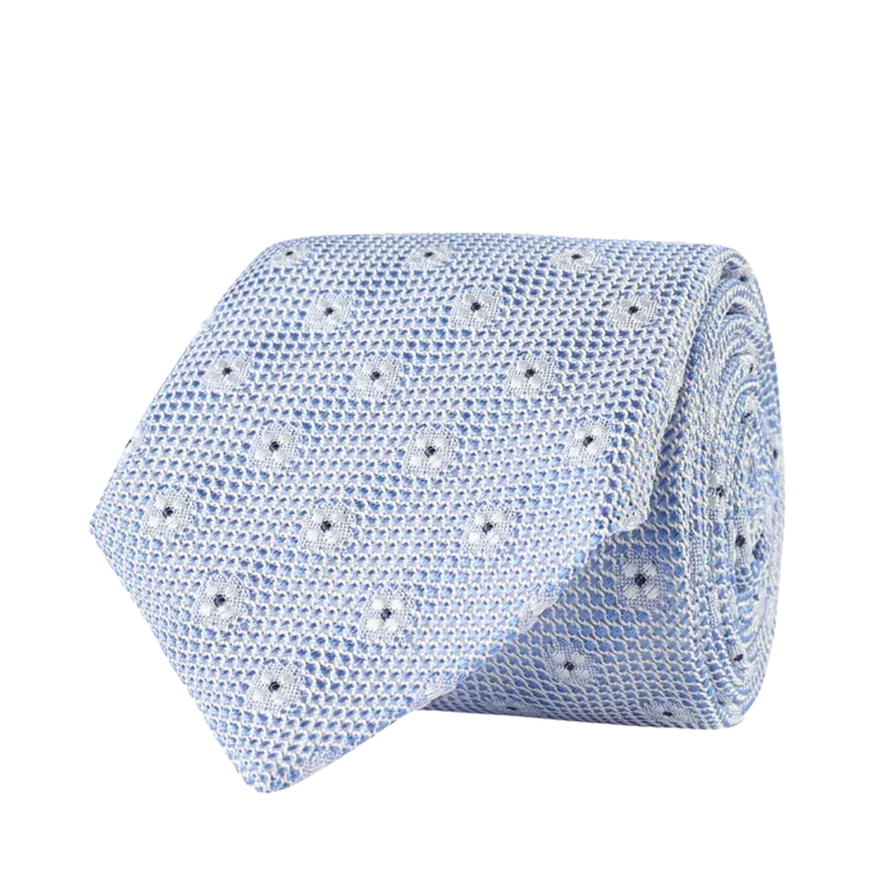 Classic Tie - Sky blue melange