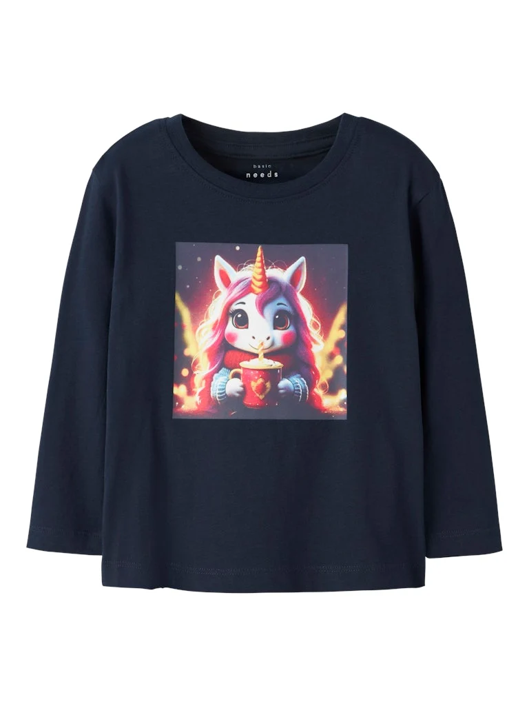 Långärmad Unicorn T-shirt