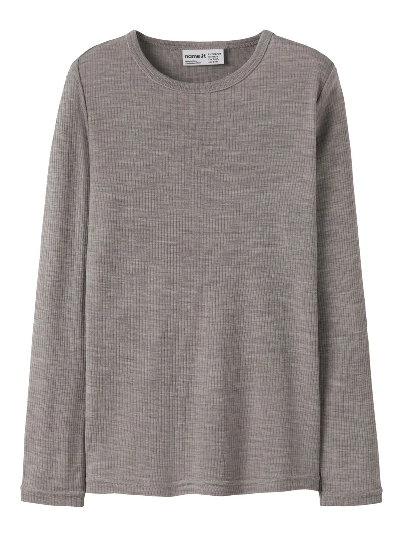 Name It Wax Tröja i 100% Merinoull Unisex