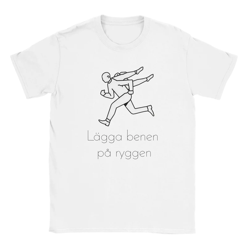 T-shirt - Lägga benen på ryggen