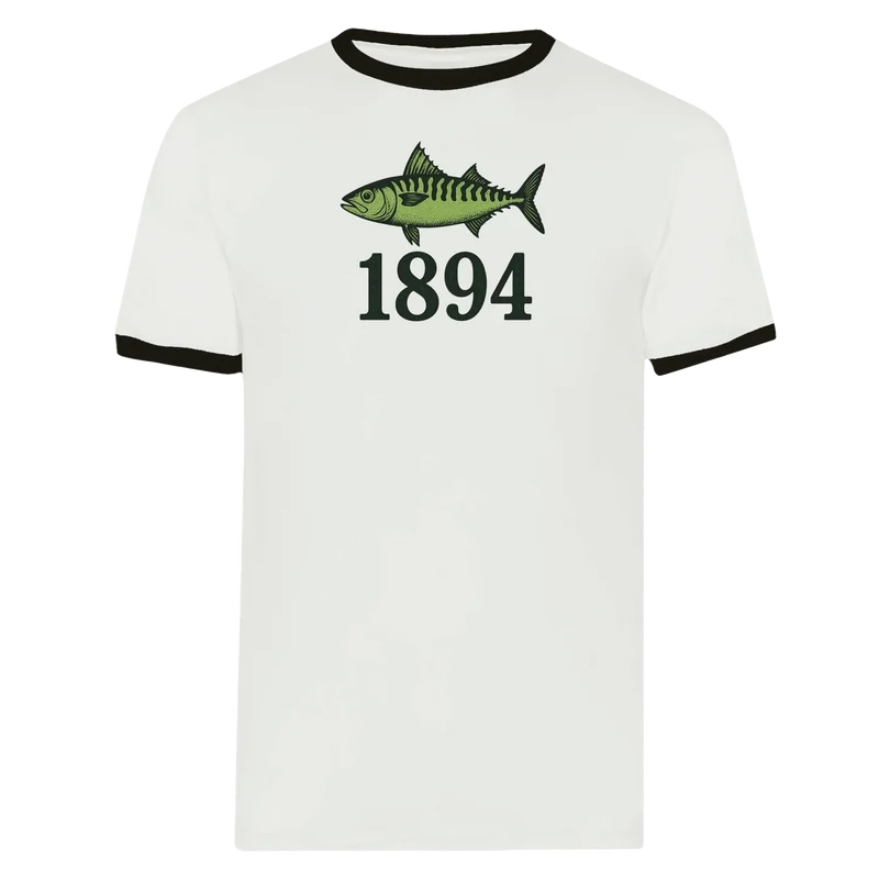 T-shirt Ringer - Makrill 1894