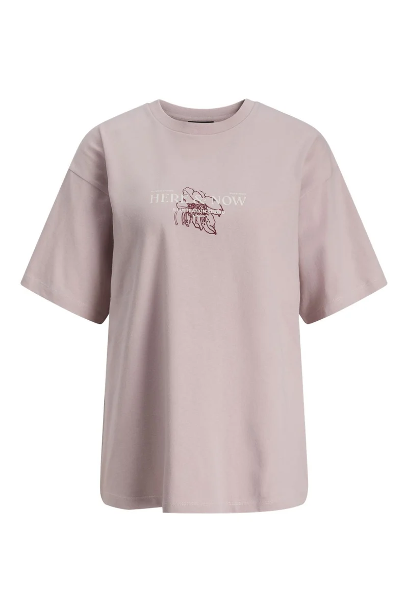 Jjxx - Jxmillow Loose Ss Tee Sp625 - 4872129 Violet Ice Here & Now