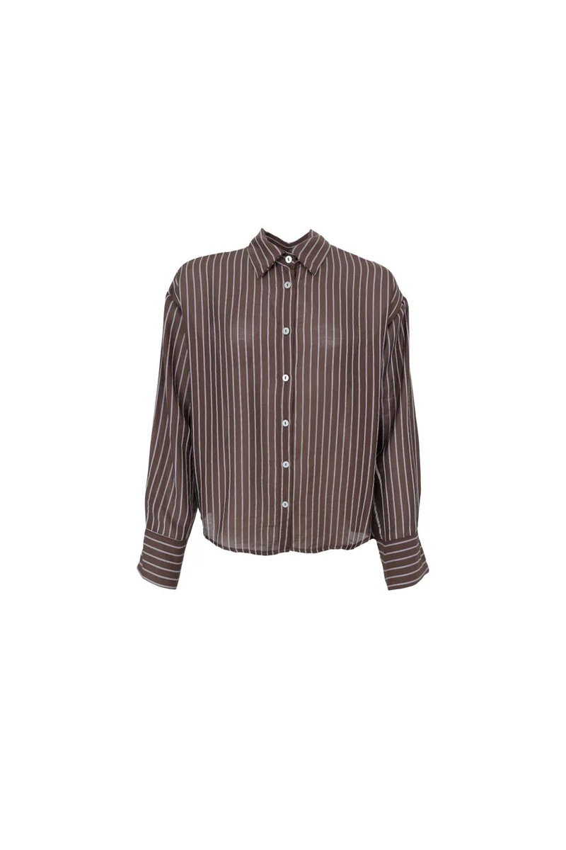 Black Colour - Bcmalone Shirt 41232 - Coffee