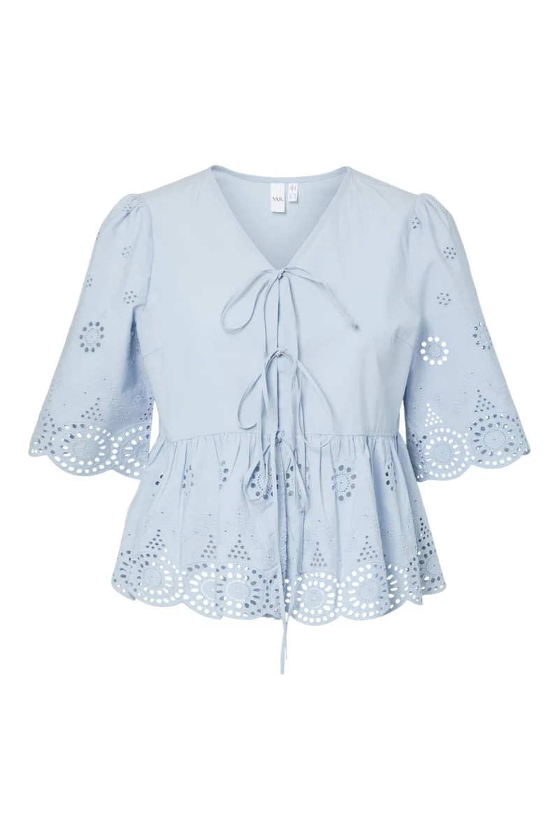 Yas - Yascornelia 2/4 Tie Top - 4924035 Skyway