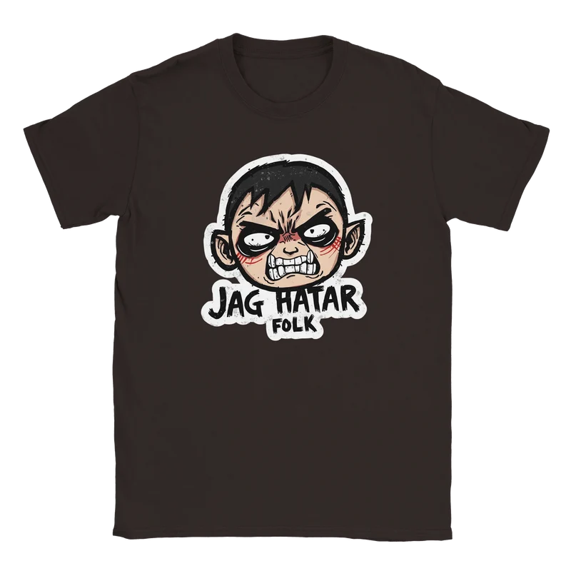 T-shirt - Jag hatar folk