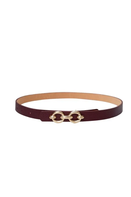 Black Colour - Bclotus Belt 10299 - Wine