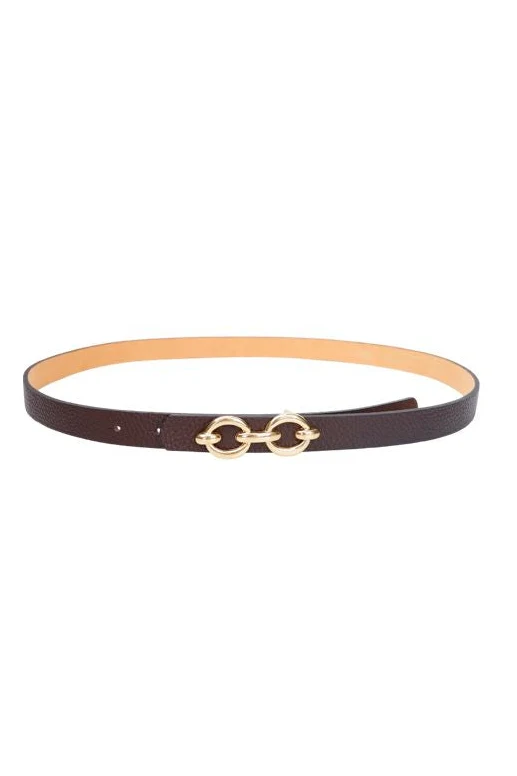 Black Colour - Bclotus Belt 10299 - Mocca