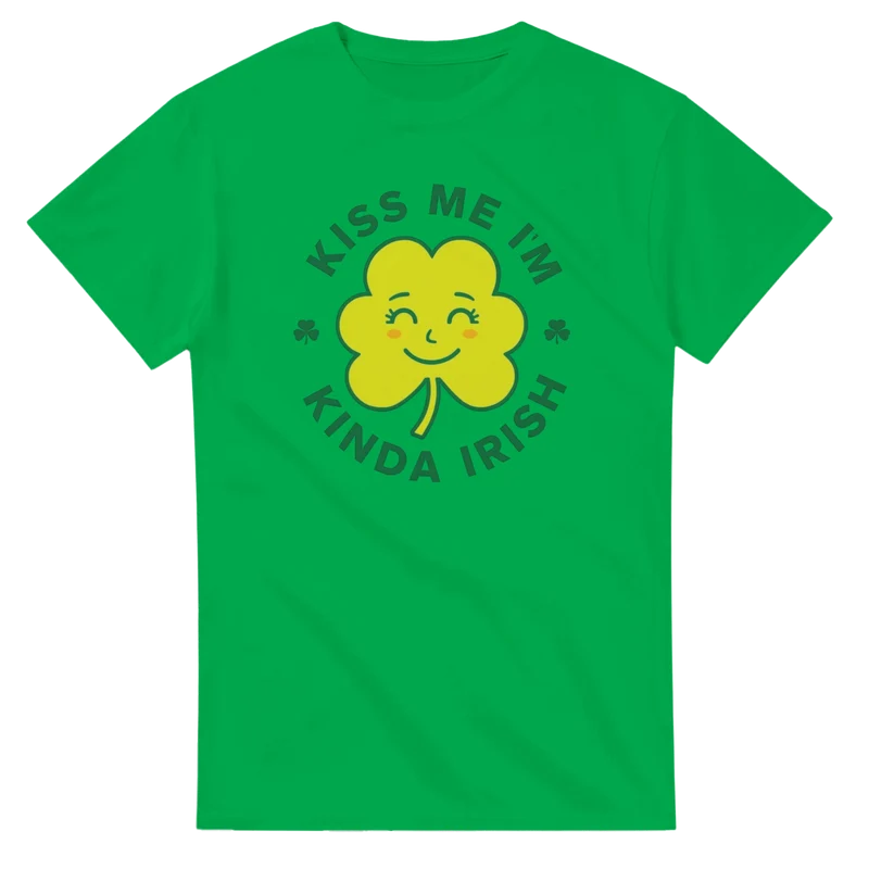 T-shirt - Kiss Me I’m Kinda Irish