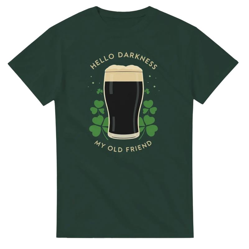 T-shirt - Hello Darkness My Old Friend