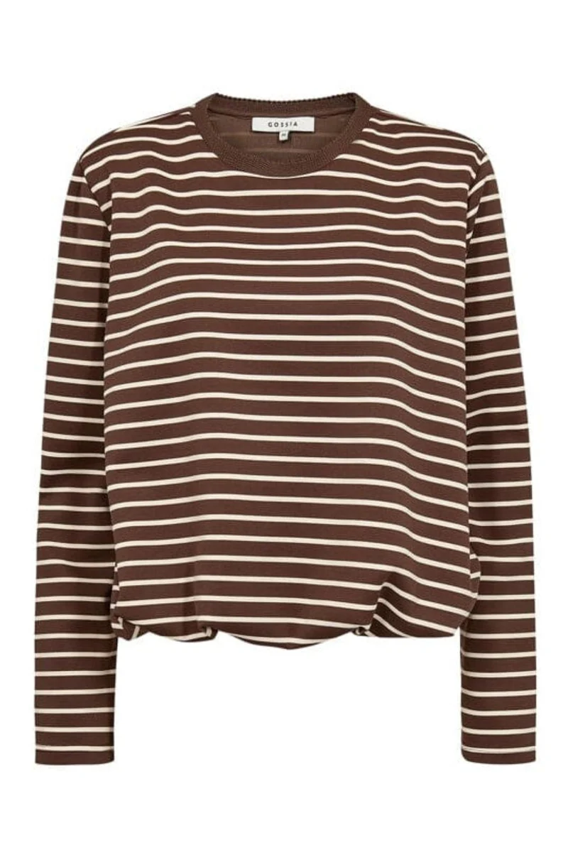 Gossia - Kinnego Blouse G3091 - Brown Stripes
