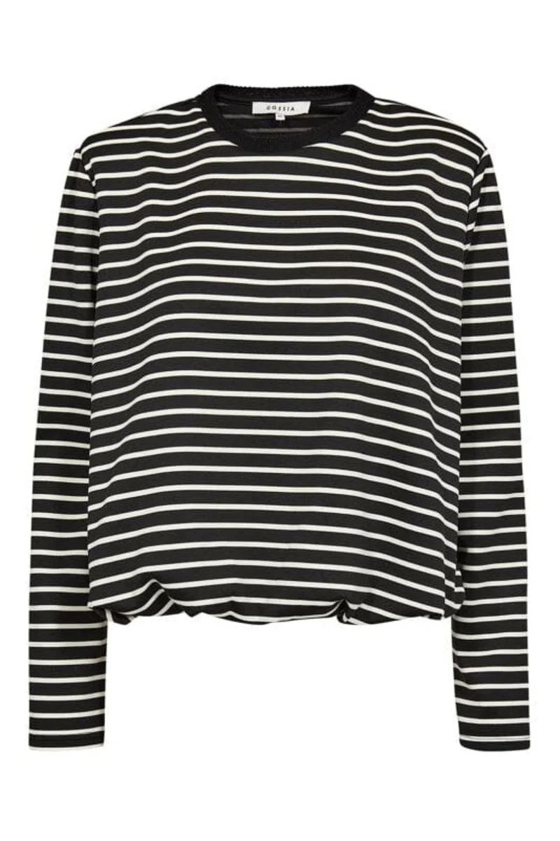 Gossia - Kinnego Blouse G3091 - Black Stripes
