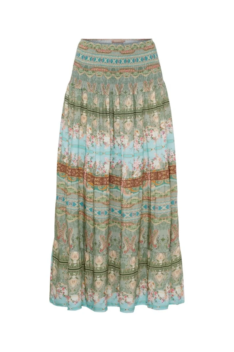Marta Du Chateau - Mdcprincess Skirt 5201 - Kaki6534tpk