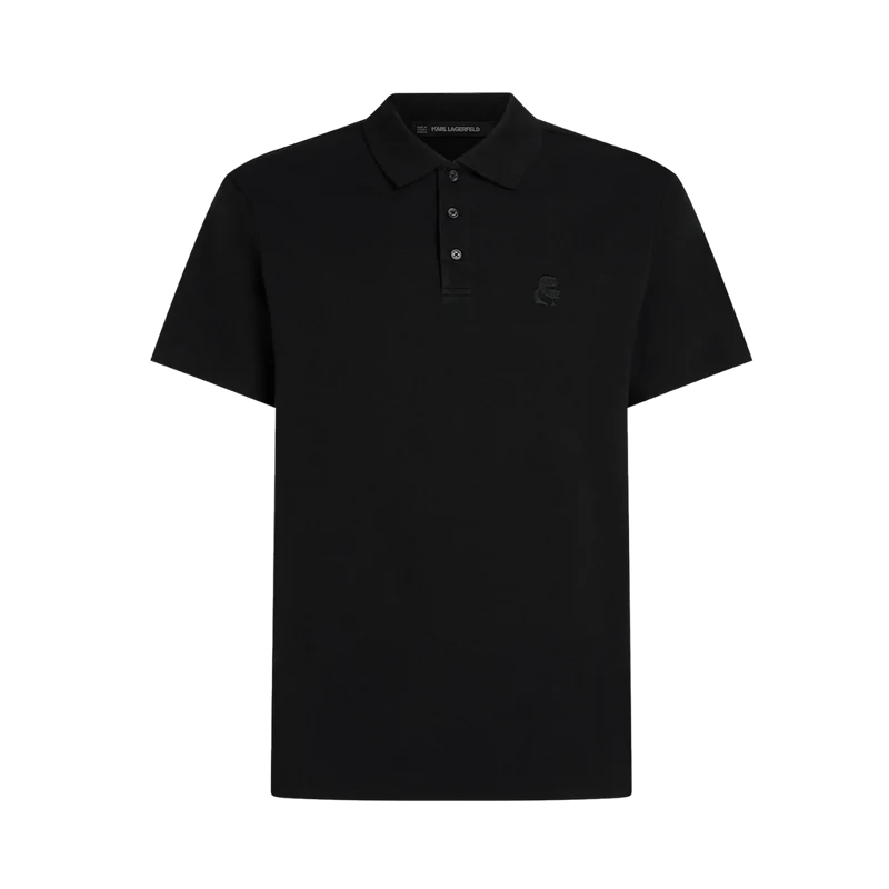 Polo Press Button - Black