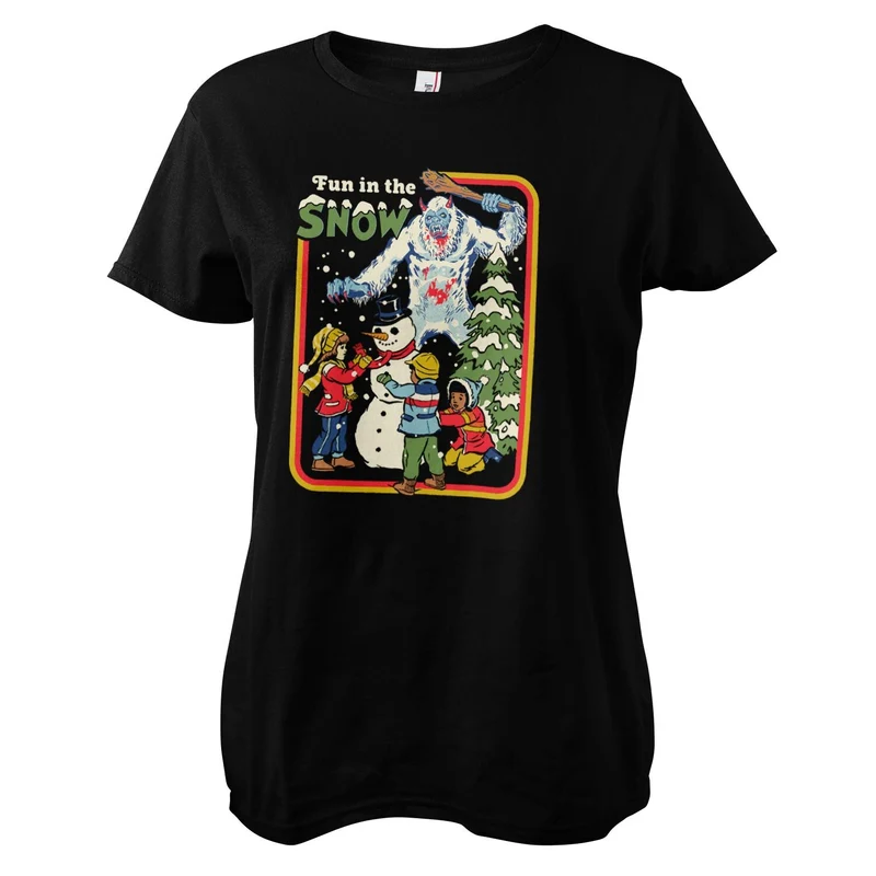 Fun In The Snow Girly Tee
