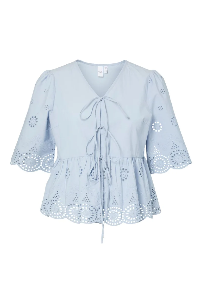 Yas - Yascornelia 2/4 Tie Top - 4924035 Skyway