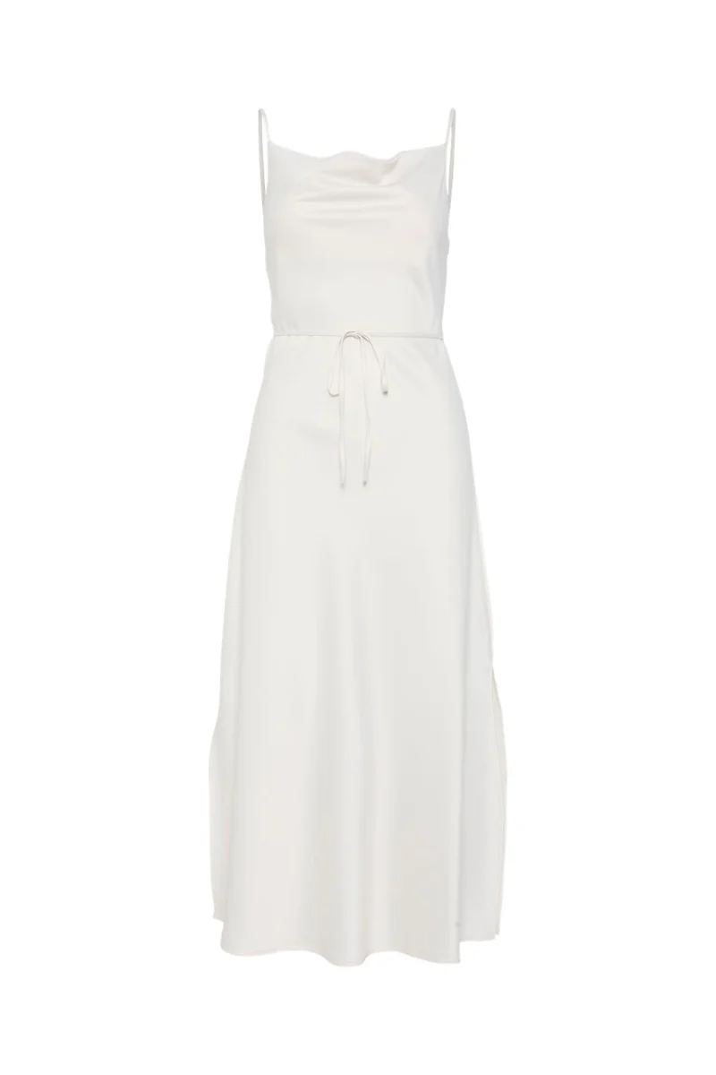 Yas - Yasthea Strap Long Dress - 4678202 Gardenia