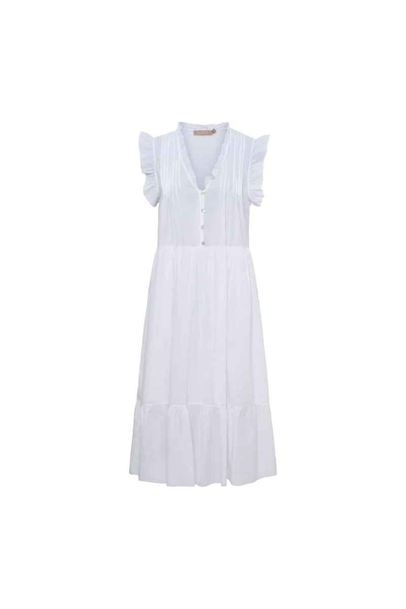 Marta Du Chateau - Mdcjovelina Dress Tc59836m - White