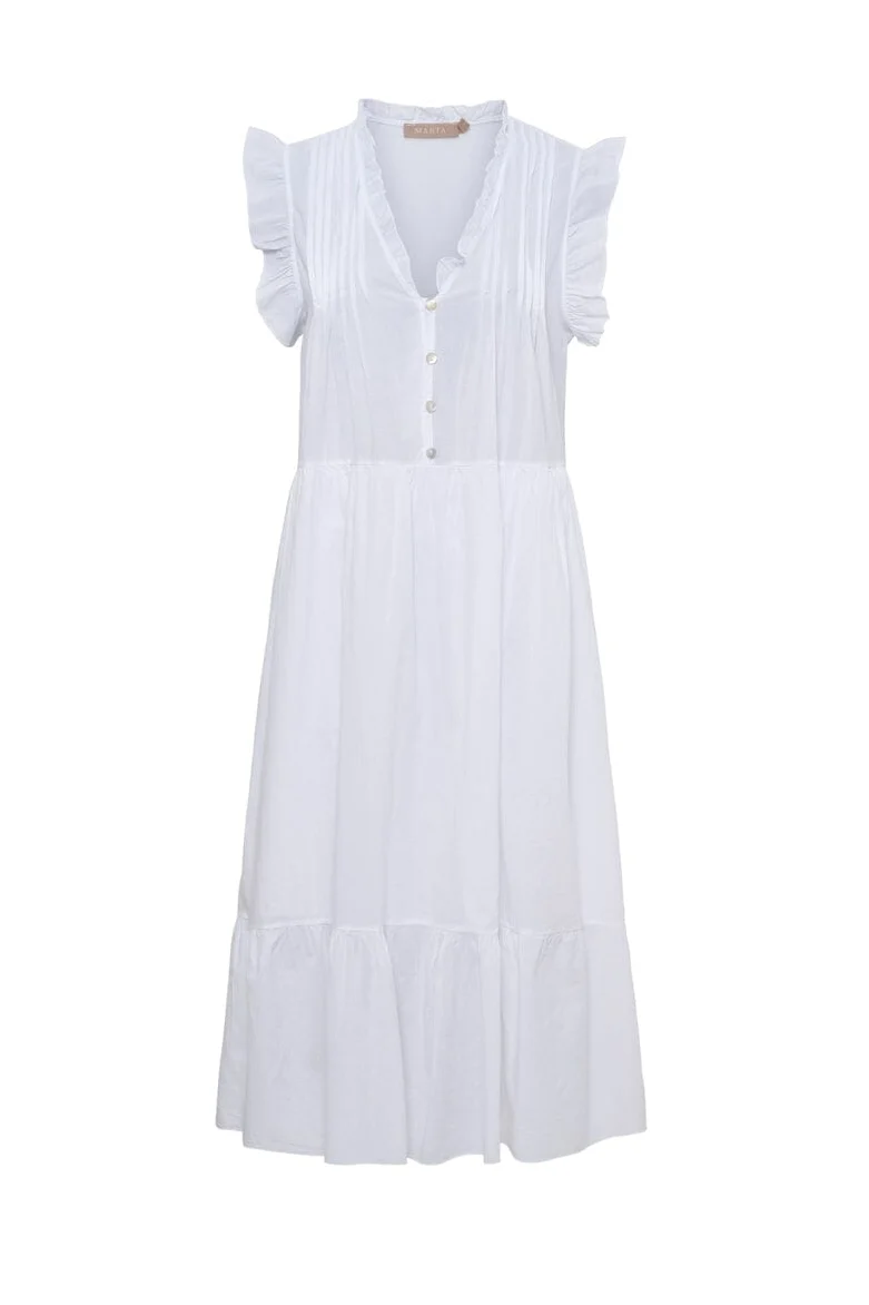 Marta Du Chateau - Mdcjovelina Dress Tc59836m - White