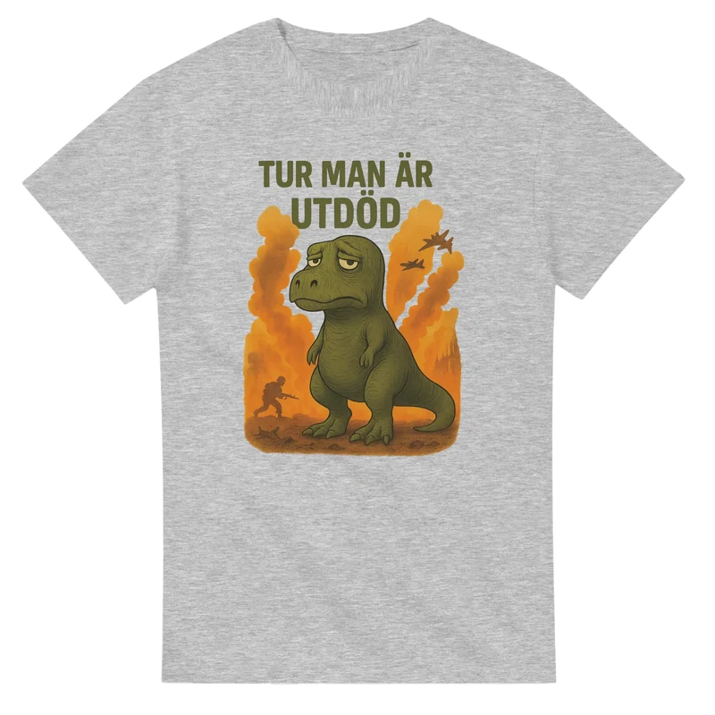 T-shirt Original - Tur man är utdöd