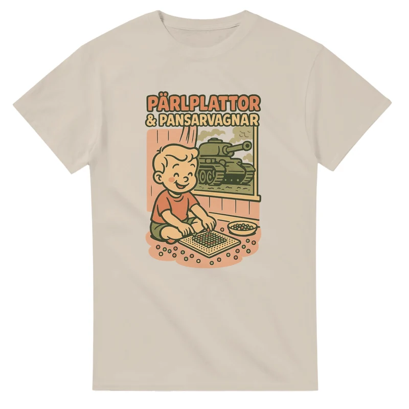 T-Shirt - Pärlplattor & Pansarvagnar