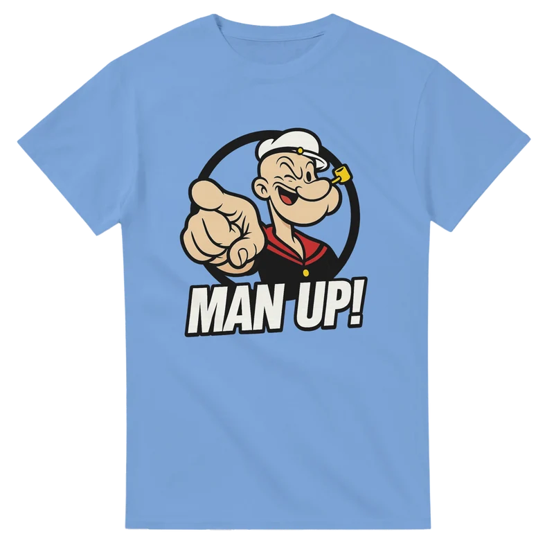 T-shirt Original – Man Up! (Popeye Edition)