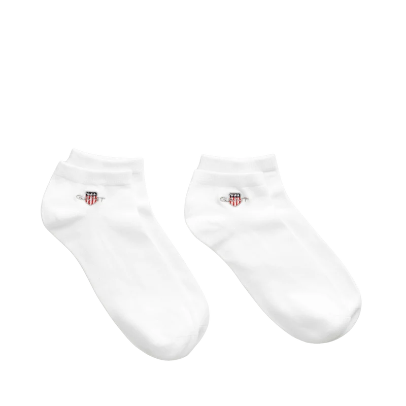 Shield Ankle Socks 2-Pack - White