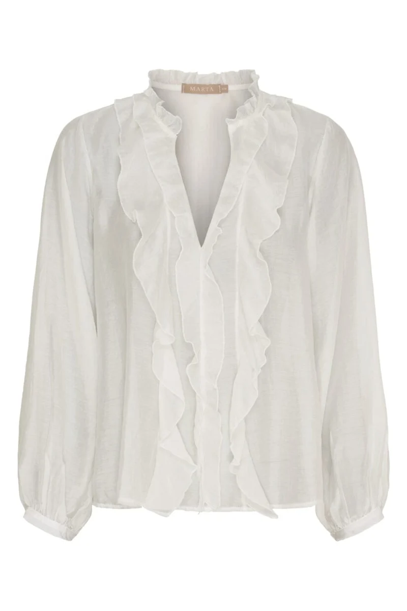 Marta Du Chateau - Mdcnaira Shirt 58221m - White