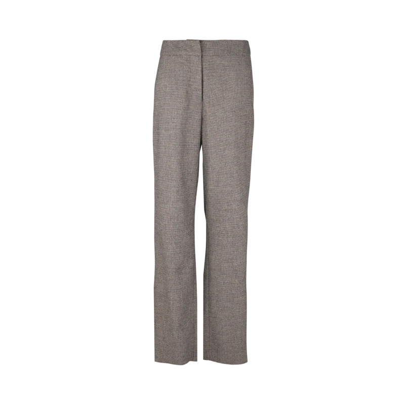 Jayda Pants - Beige Check