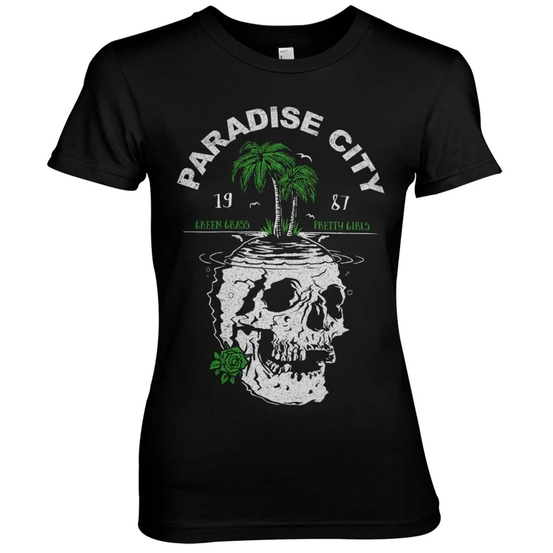 Paradise City Girly Tee