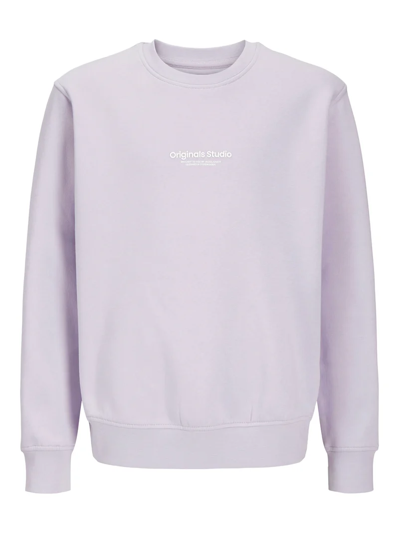 Tröja Sweatshirt CrewNeck Lila