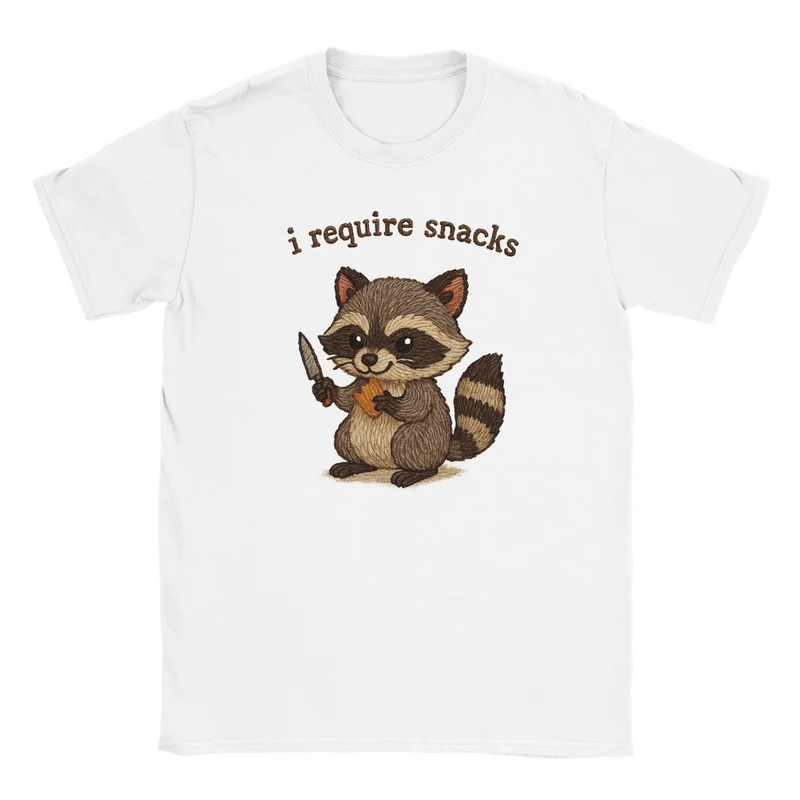 T-shirt - I require snacks