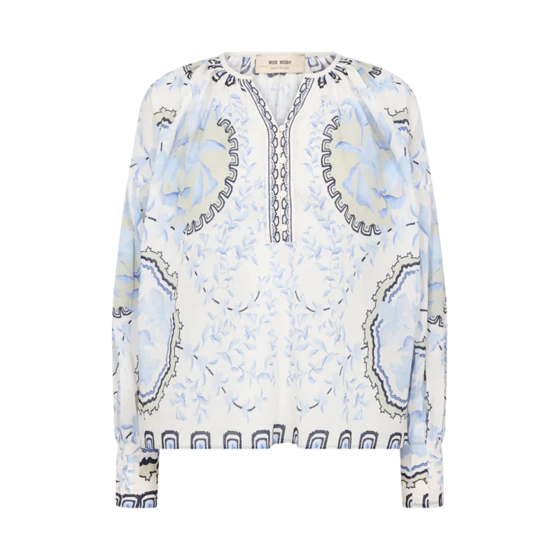 MMWylde Orchid Blouse - Brunnera Blue