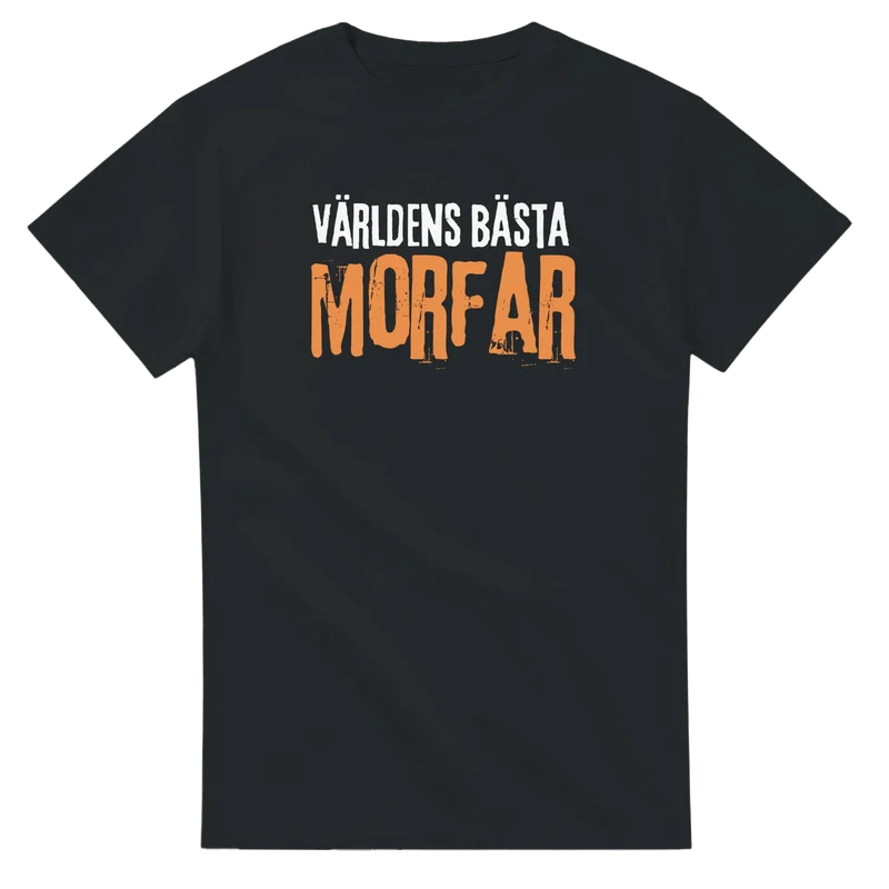 T-shirt - Världens bästa morfar