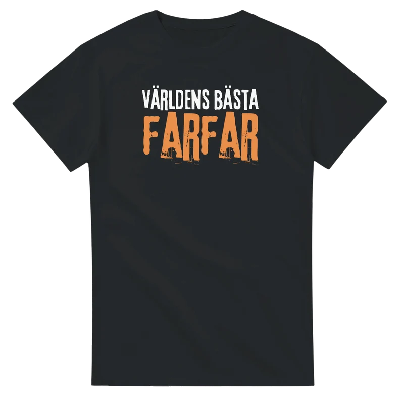 T-shirt - Världens bästa farfar