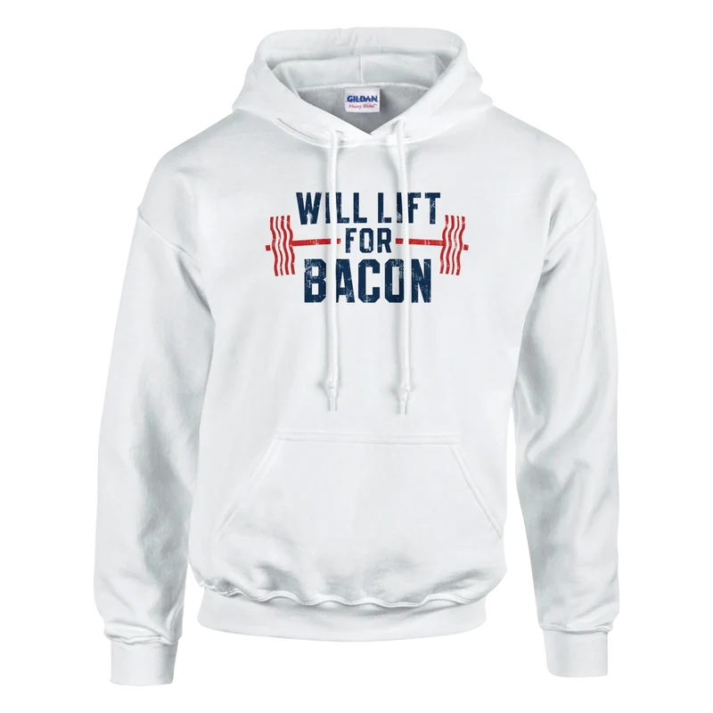 Hoodie - Will Lift for Bacon
