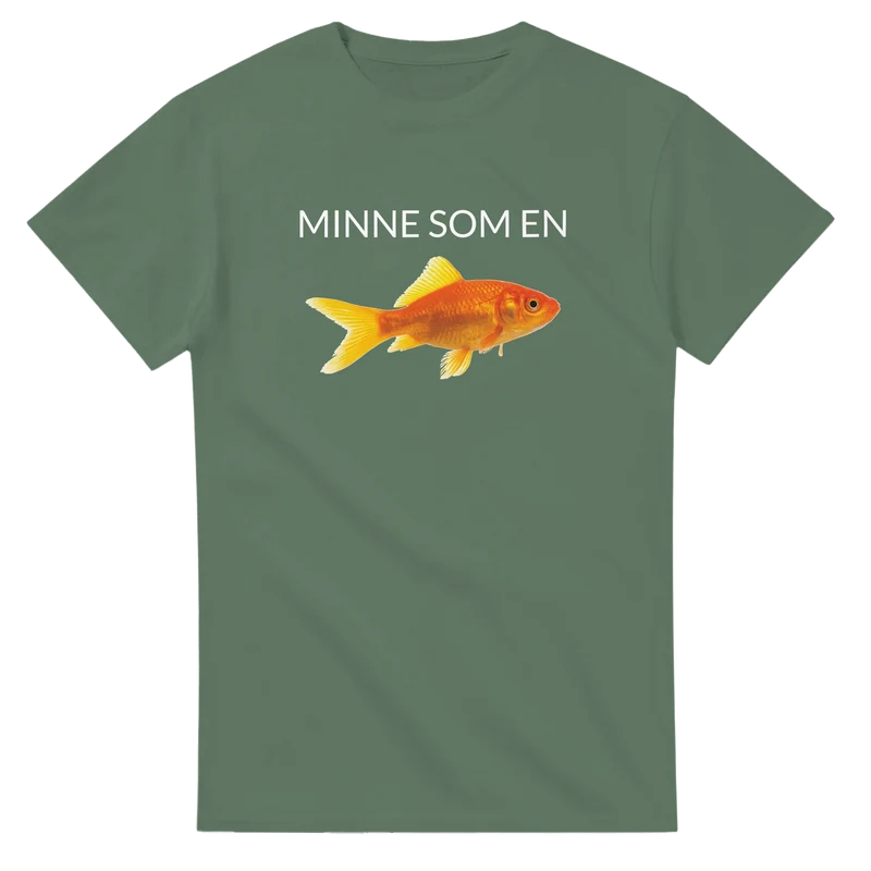 T-shirt - Minne som en guldfisk