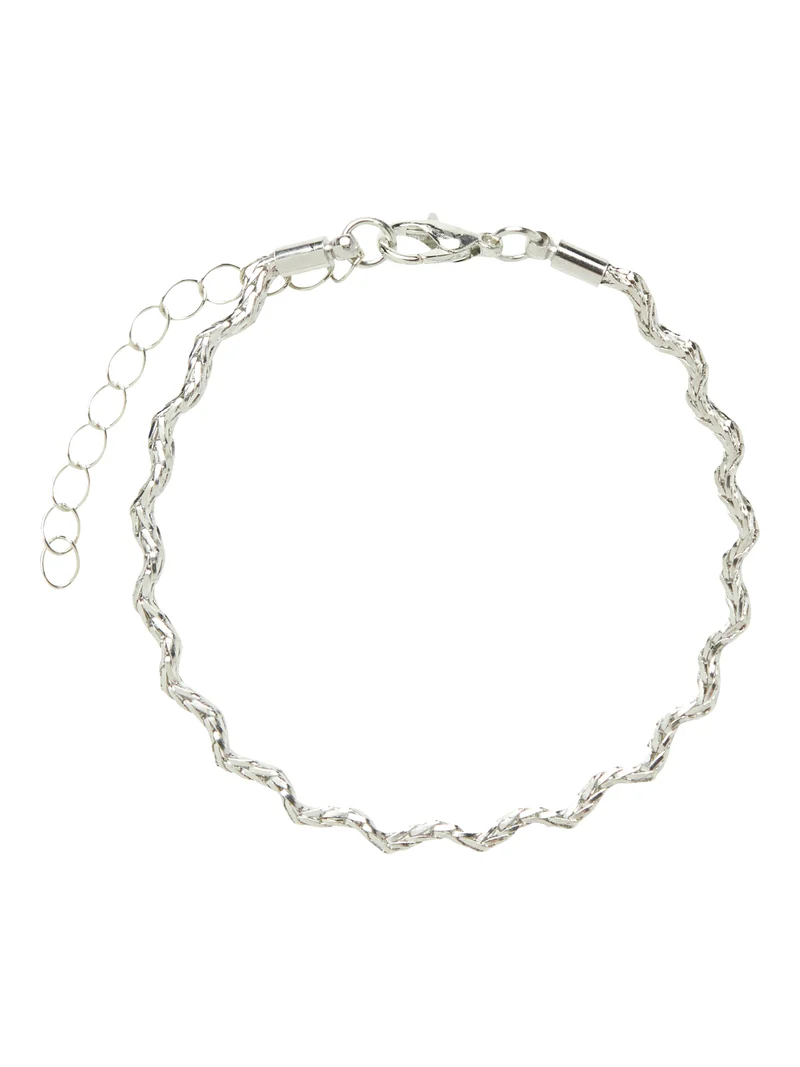 Armband Vågig Silver