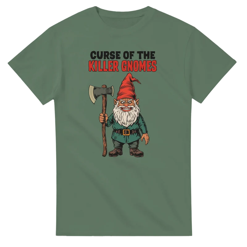 T-shirt - Curse of the Killer Gnomes