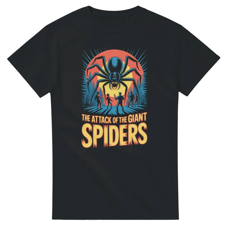 T-shirt - The Attack of the Giant Spiders