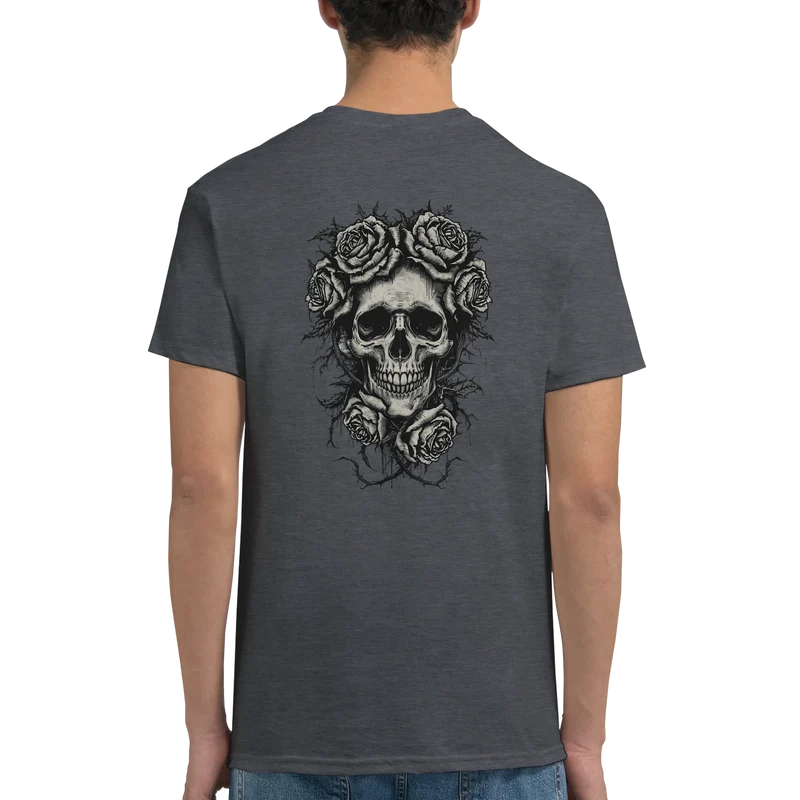 T-shirt - Rose Skull